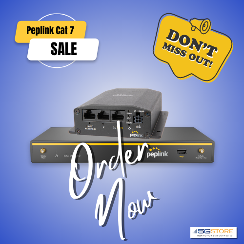 Peplink Balance 20x CAT 7 & BR1 Mini CAT 7 On Sale! 1 Cat7 SALE