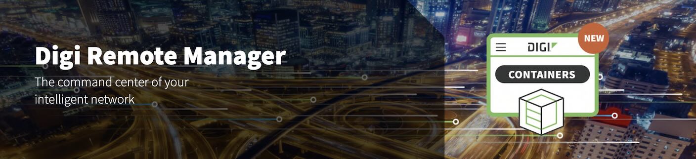 Digi Remote Manager header image