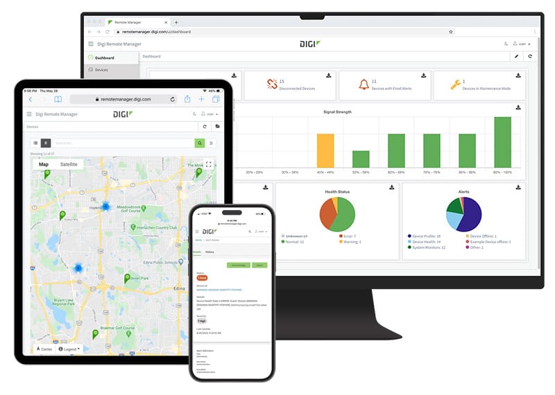 Cloud Management Services for Cellular Routers 9 Digi RM image