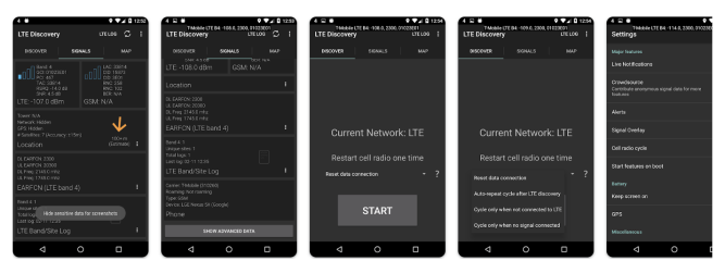 Best Apps for Testing Signal and Locating Cell Towers 9 LTE Discovery app