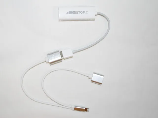 5Gstore iOS Lightning to Ethernet Adapter for One Talk
