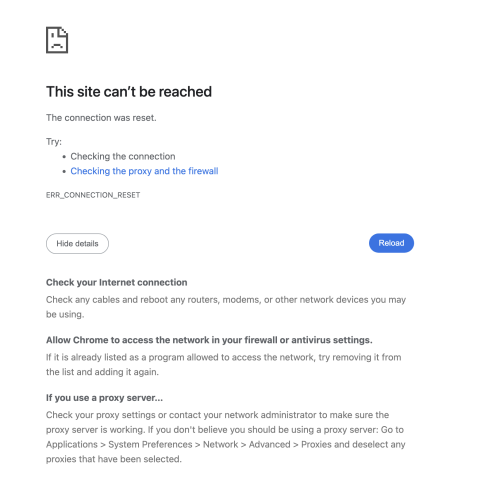 Peplink 8.4.0 May Cause Issue with Google Drive 5 google error