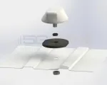 MobileMark White LTM Antenna (4xCell,2xWiFi,1xGPS) - Installation example