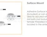 Poynting White Puck Antenna (2xCell) - Surface mount