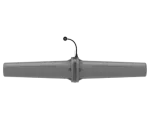 Poynting HELI-17 RH Circular Polarised, Bi-Directional Mine/Tunnel Antenna - HELI-17 Side View