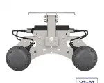 Poynting HELI-21 Circular Polarised, 2x2 MIMO, Uni-Directional Mine/Tunnel - A-HELI-0021-V3-01 Front View
