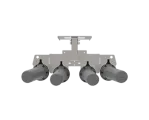 Poynting HELI-41 Circular Polarised, 4x4 MIMO, Uni-Directional Mine/Tunnel Antenna - HELI-41 Front View