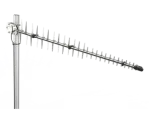 Poynting LPDA-92 Wideband Log-Periodic Dipole Array Antenna (N Female, 0.3m cable) - LPDA Front View
