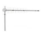 Poynting LPDA-92 Wideband Log-Periodic Dipole Array Antenna (N Female, 0.3m cable) - LPDA-92 Side View