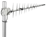 Poynting LPDA-92 Wideband Log-Periodic Dipole Array Antenna (N Female, 0.3m cable) - LPDA-92 Back View