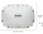Pepwave Device Connector 300M IP67 (2.4GHz/5.0GHz) - Top View - Dimensions 