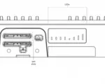 Ericsson Cradlepoint NetCloud Essentials for IoT - IBR600C Cat 4 - 3 Yr - Back - Diagram