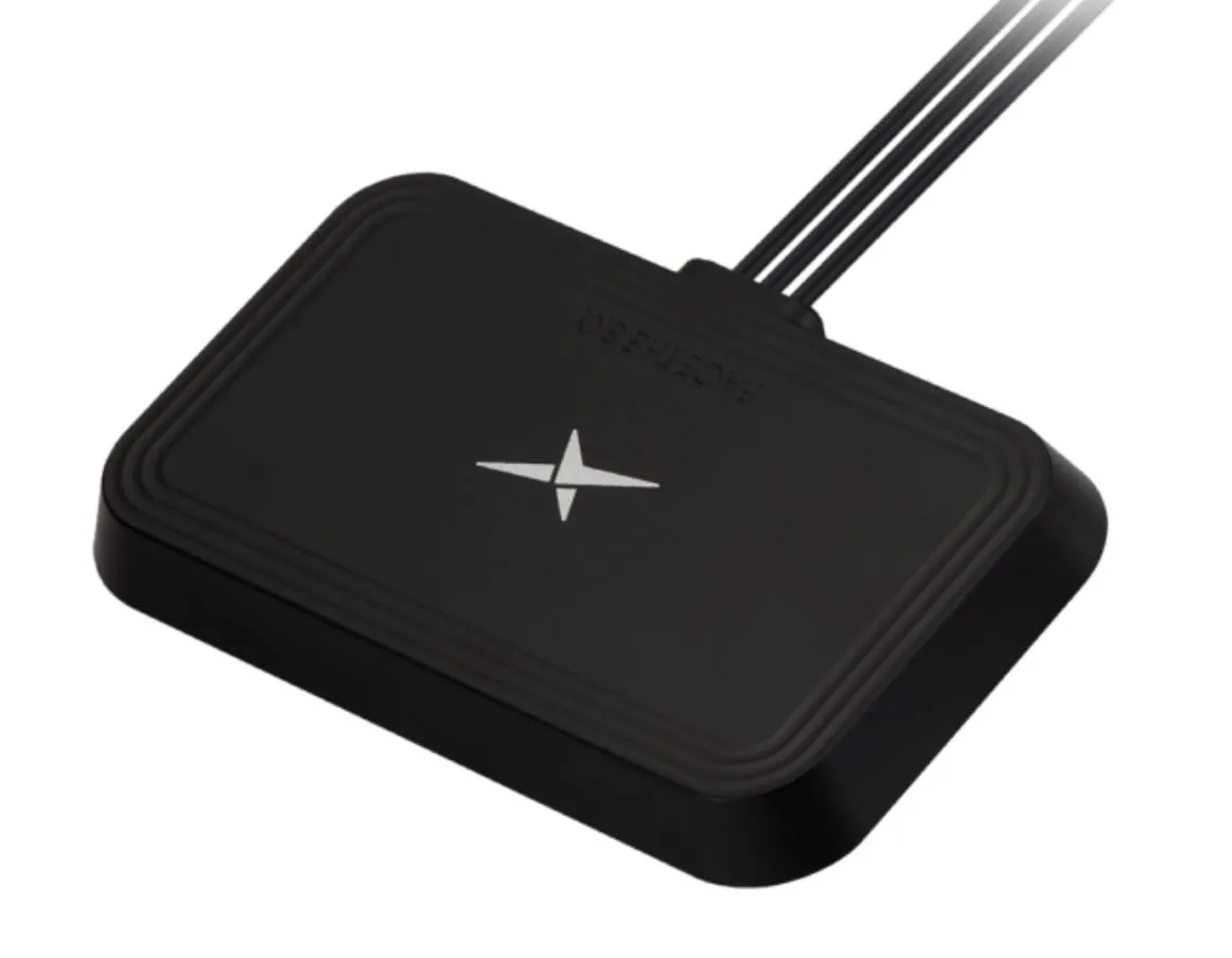 MIMO low profile adhesivemount with 2 5G/LTE, 1 GPS and 2 meter cables - MA256.A.LBI.001