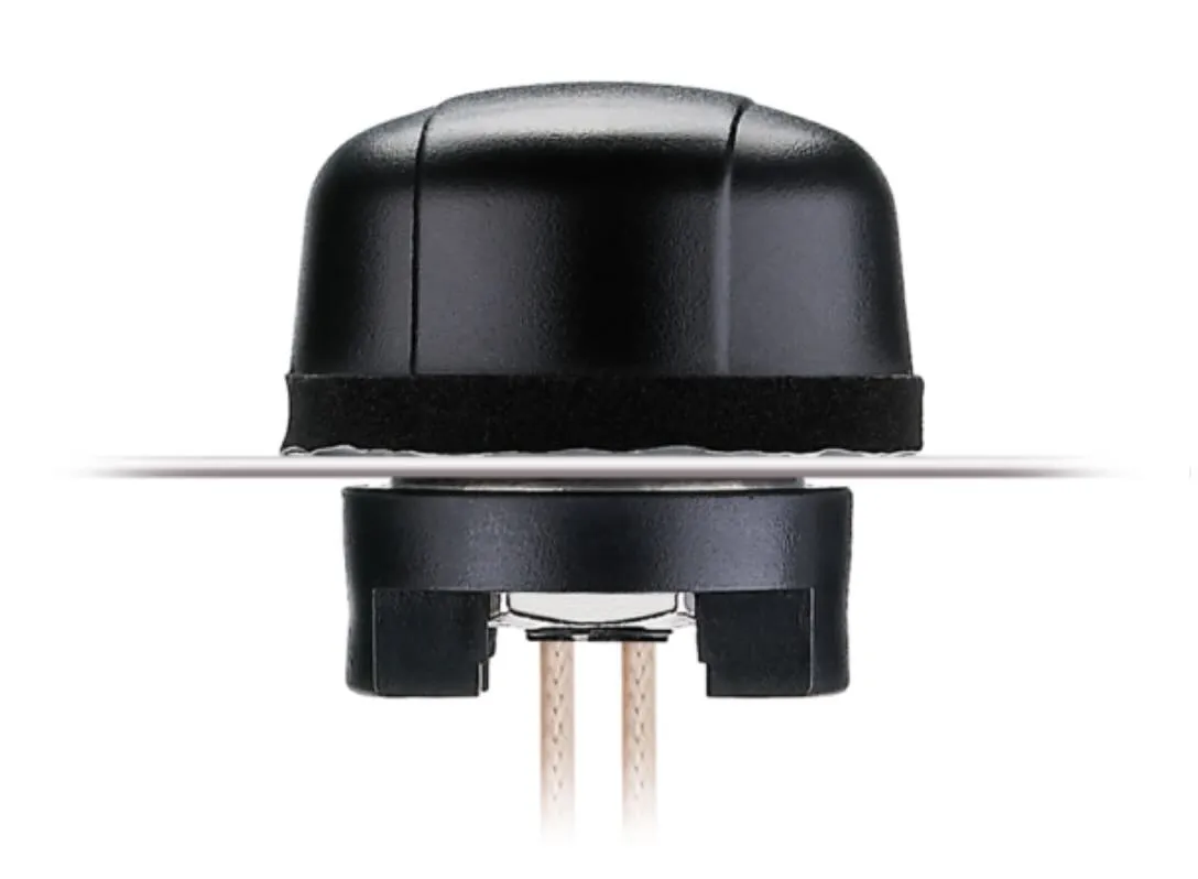 Hercules Screwmount WiFi (2.4/5.8GHz) 1M RG-316 (MIMO 1):RP-SMA(M) (MIMO 2):RP-SMA(M) - MA510.C.CG.005
