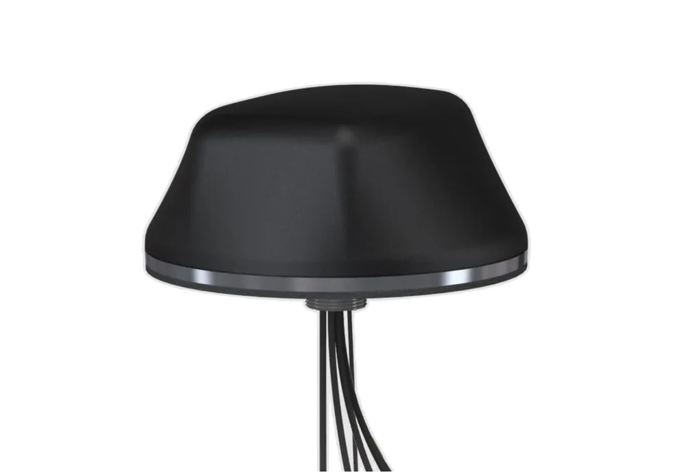 MobileMark White LTM Antenna (4xCell,1xGPS) - LTMG940-A7CB7C00G2C-BLK-180SP529