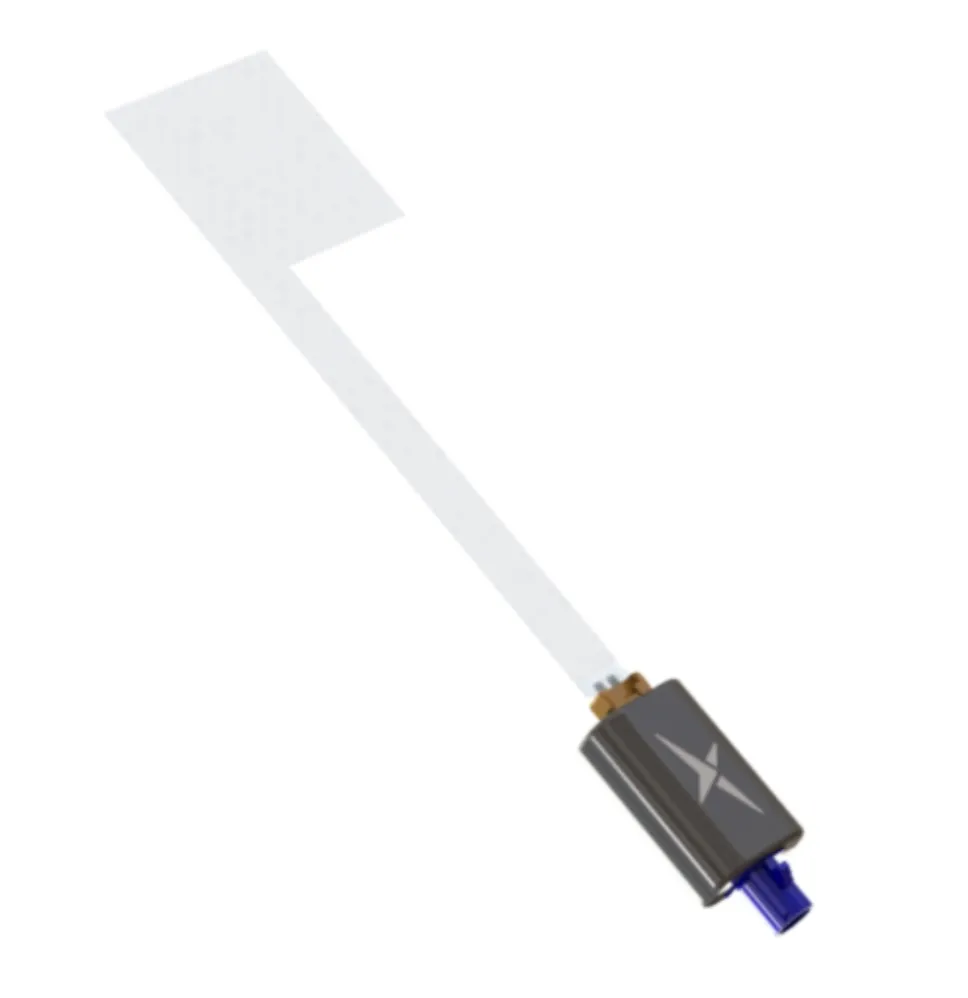 Transparent Flex Multiband GNSS Antenna w/converter and FAKRA Code C Male - TFX125.A
