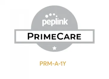 Peplink 1-Year PrimeCare A - B One/Max BR1 Mini/Transit Mini/ POTS Adapter/8 port and 24 port PoE Switches - PRM-A-1Y