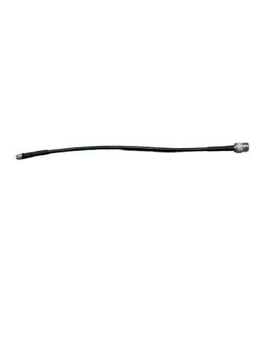 14 Inch Low Loss Cable (LMR240 Equivalent) (N/Female & SMA/Male Connectors) - Black - 
