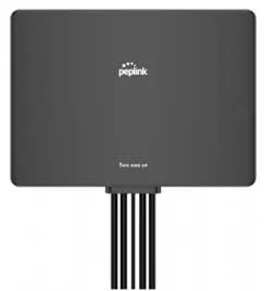 Peplink 4xLTE/5G, 1xGPS 600-6000MHz, SMA, Black, 6.5 ft / 2m Slim Antenna - ANT-SLM-40G-S-B-6