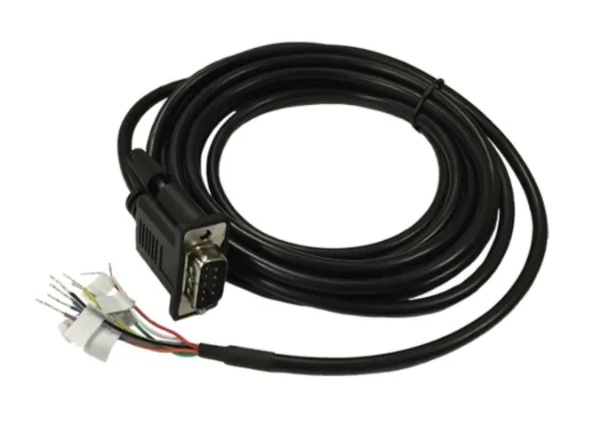 TAA Compliant GPIO Cable, DB9 Black 3M; Used with IBR1700, and product w/USB port w/adapter - TAA-170676-000