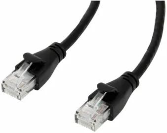 Cable, Ethernet RJ45-to-RJ45, black, 1.5 meters; Used with W1850 - 170725-000