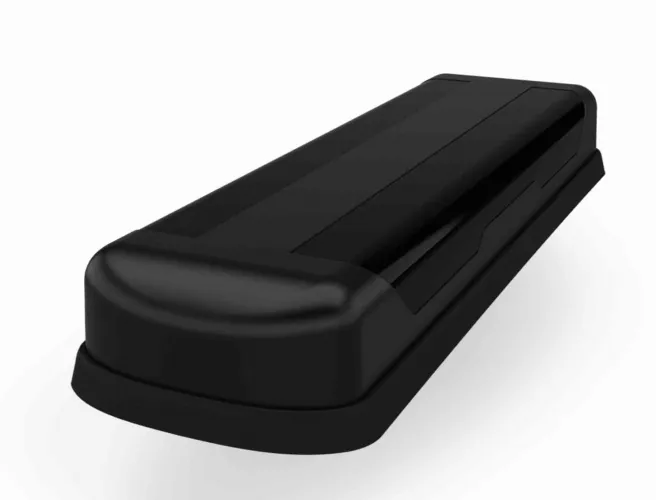 Megalodon 8x 4G/5G Low Profile Antenna with 4x WiFi and 1x GPS (Black) - LGMQM8B-6-60