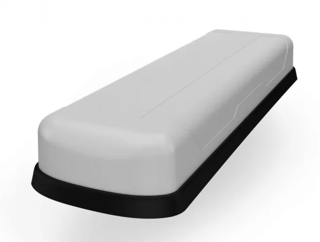 Megalodon 8x 4G/5G Low Profile Antenna with 6x WiFi and 1x Dual Band GPS (White) - LG5MHM8-6-60