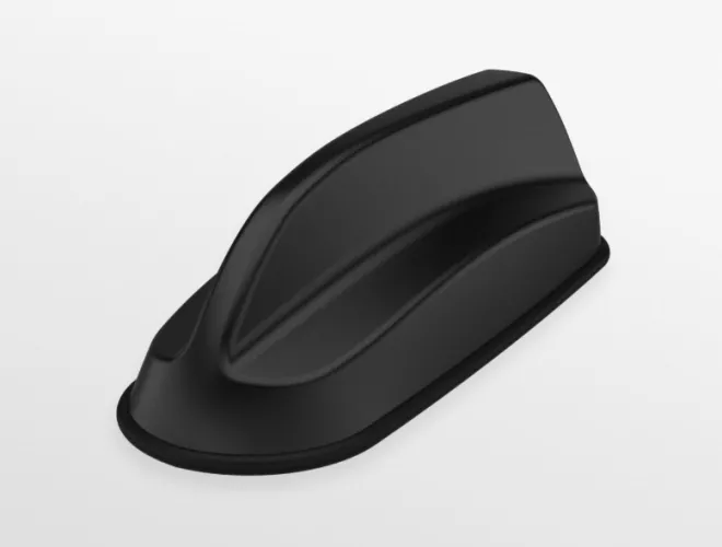 3 in 1 Sharkfin Blk - Lse Ext Cabl - SH-IN2441-LC