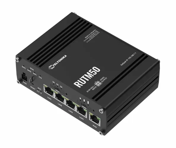 Teltonika RUTM50 Cellular 5G Router (NA) - RUTM50000000