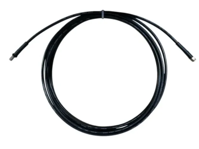 8.5 Foot Low Loss Cable (RG58 Equivalent) (RPSMA/Female & RPSMA/Male Connectors) - Black - 