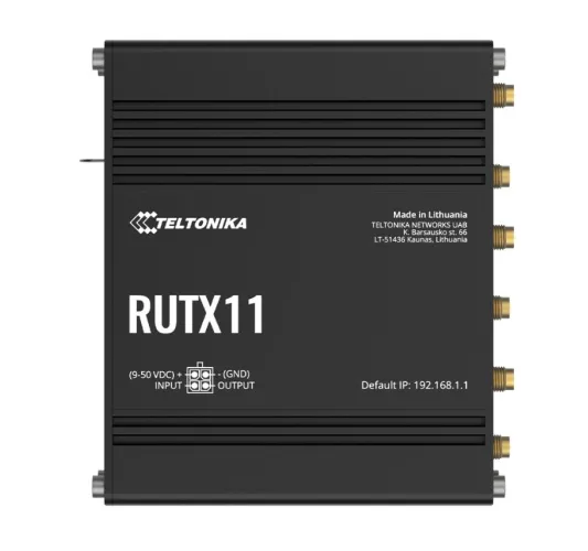 RUTX11 Industrial Cellular Router (Cat 6) - RUTX11300400
