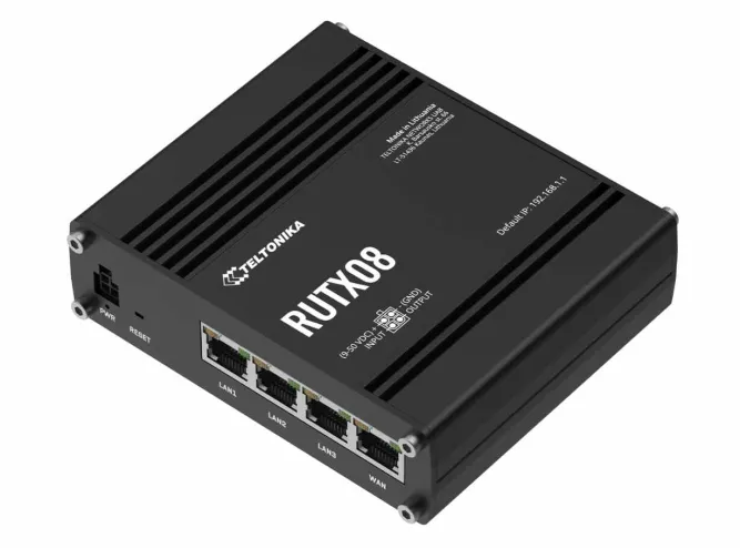 RUTX08 Industrial Ethernet Router - RUTX08000200