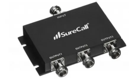 SureCall 3-Way 50ohm Splitter - SC-WS-3