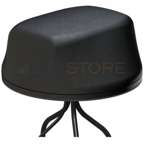 MobileMark Black LTM Thru Roof Antenna (2xCell,1xWiFi,1xGPS) - LTM402-3C3C3J2C-BLK-180