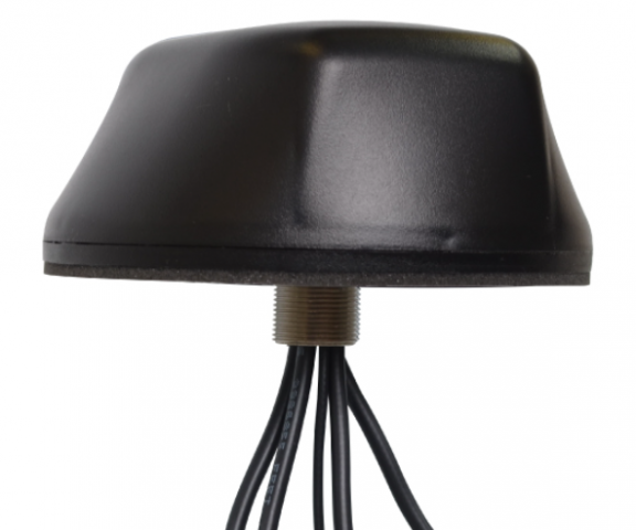 MobileMark Black LTM Thru Roof Antenna (2xCell,2xWiFi,1xGPS) - LTM502-3C3C3J3J2C-BLK-180