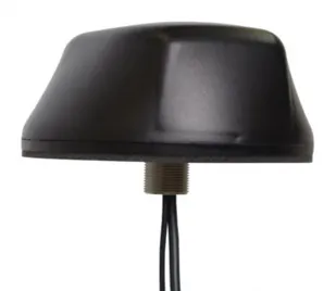 MobileMark Black MLTM Mag Mount Antenna (2xCell,1xGPS) - MLTM302-3C3C2C-BLK-180