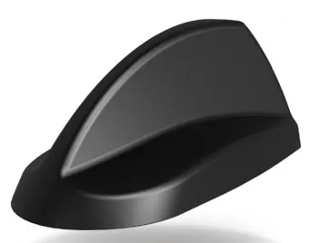 Semtech (formerly Sierra Wireless) Black 3-in-1 SharkFin Thru Roof Antenna (MiMo/GPS) - 6001119