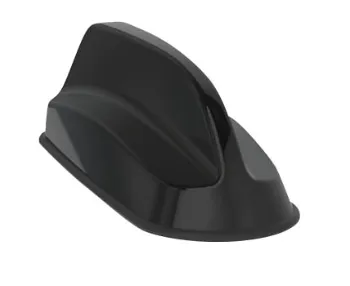 Semtech (formerly Sierra Wireless) Black 6-in-1 SharkFin Thru Roof Antenna (MiMo/WiFi/GPS) - 6001197